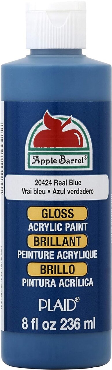 Apple Barrel, Antique White, Acrylic Craft Paint, Gloss Finish, 8 Fl Oz  (Pack of 1)